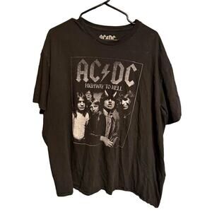 ACDC T Shirt Men 2XL Black